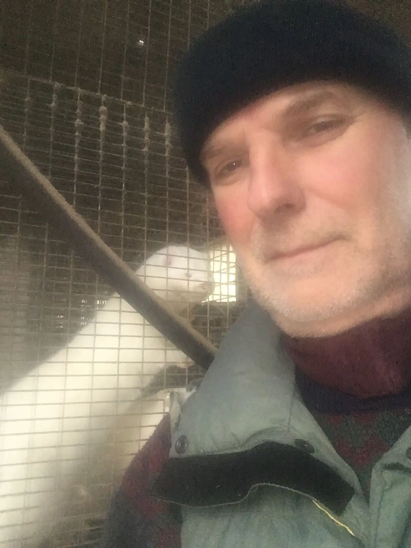 Minkavler Finn Nielsen er rasende på Mogens Jensen. Privatfoto