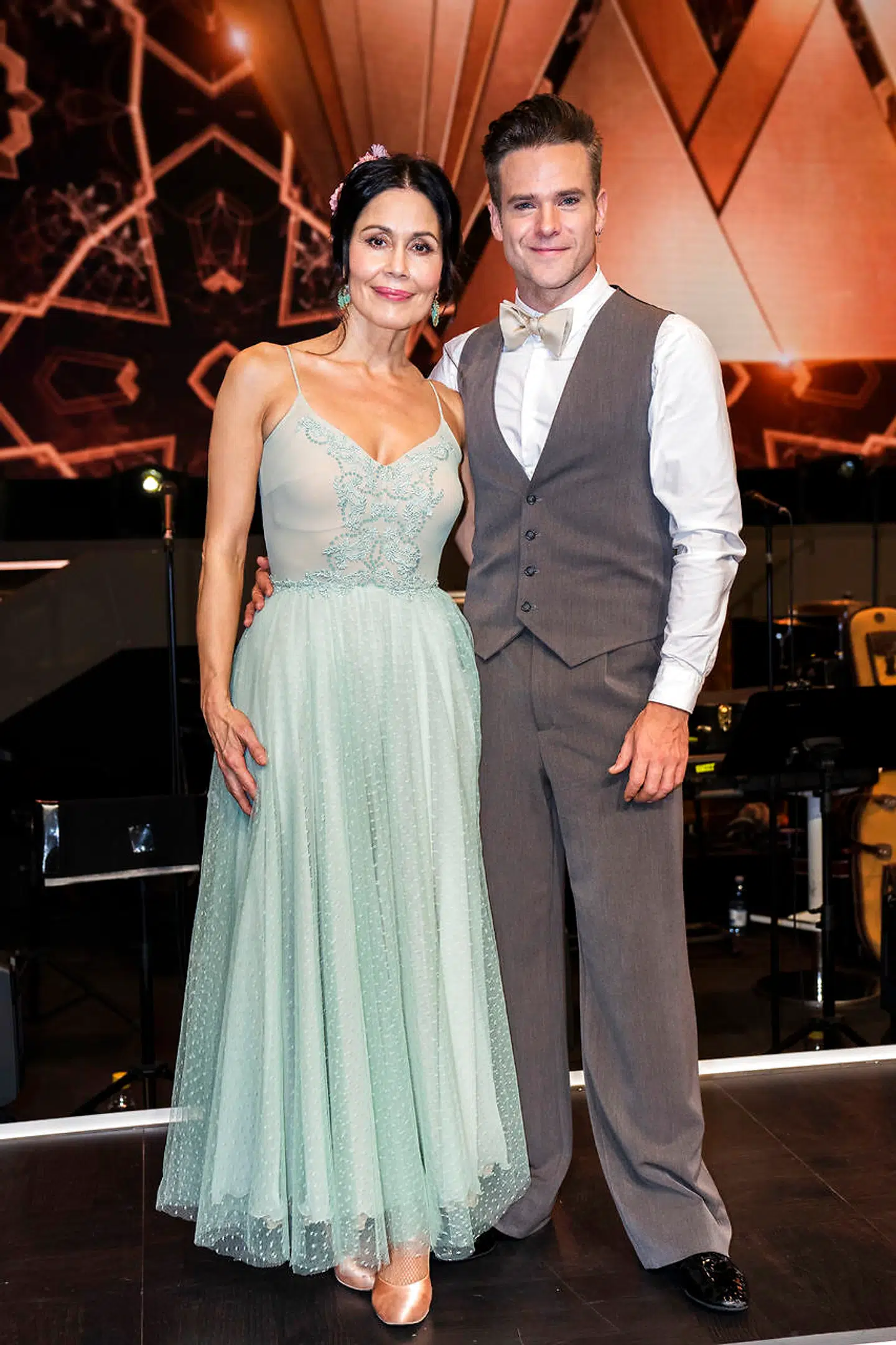Skuespiller Nukâka Coster-Waldau og Silas Holst.