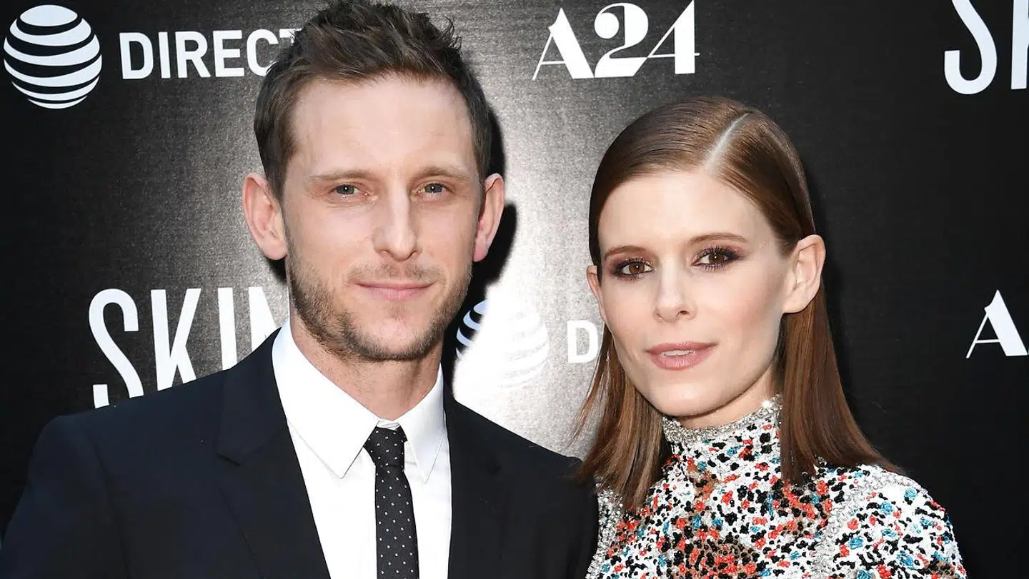 Kate Mara med sin mand, Jamie Bell, som hun mødte til optagelserne på 'Fantastic Four'.