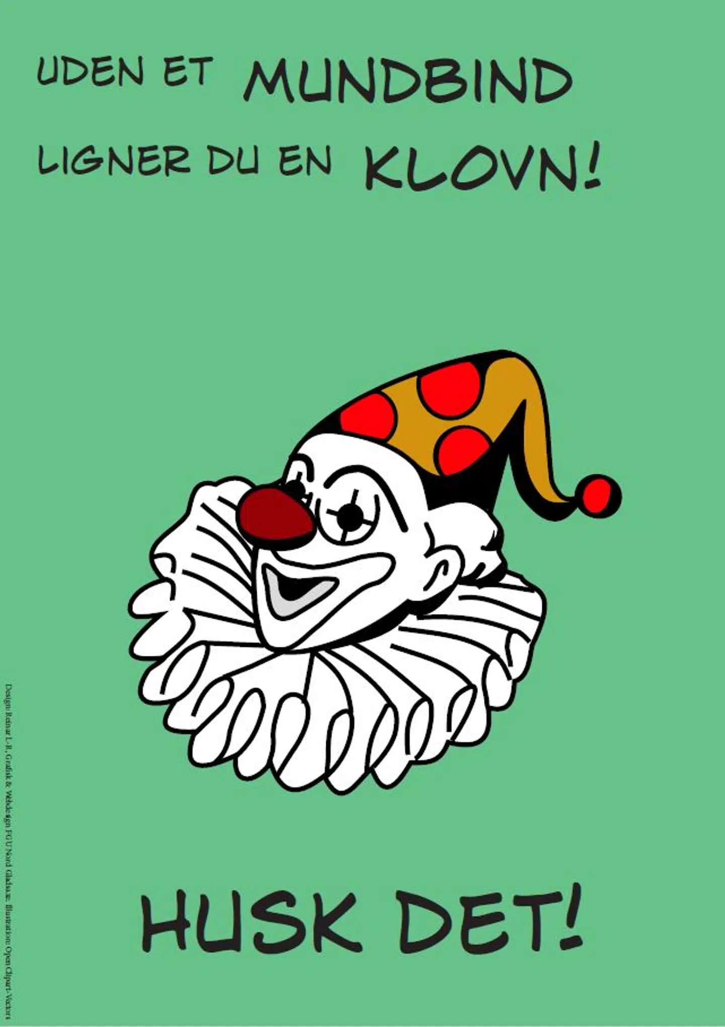 Den famøse klovneplakat.