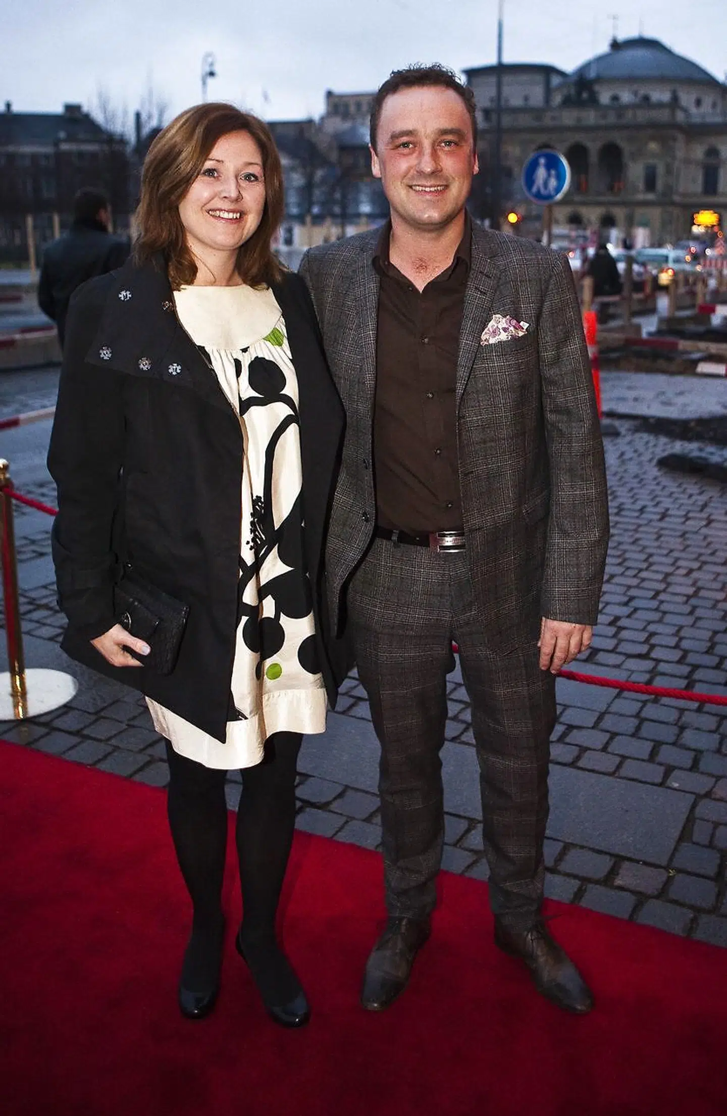 Peter Ingemann med sin hustru, Trine.