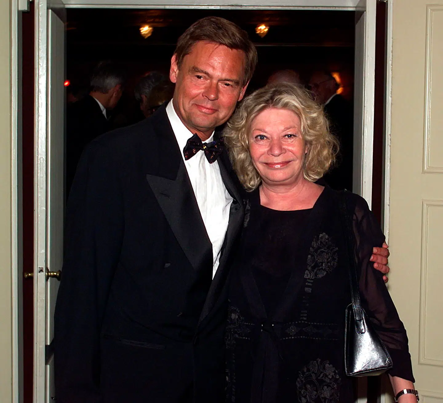 Skuspilleren Ulf Pilgaard sammen med sin daværende hustru Gitte Vibeke Pilgaard i 2000.
