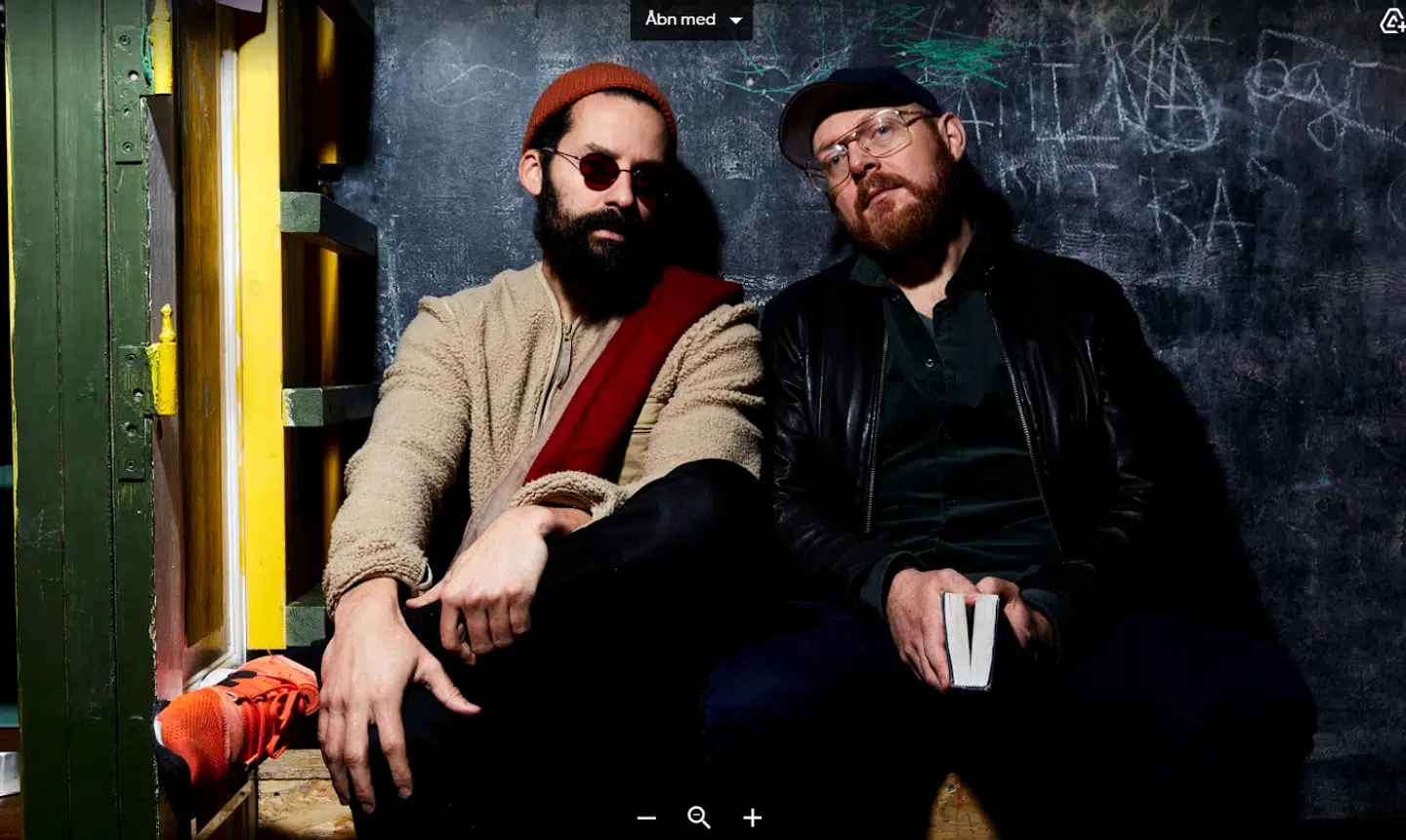 Isam B og Anders Greis har skrevet sangen ´Ramadan i København' sammen med to andre sangskrivere.