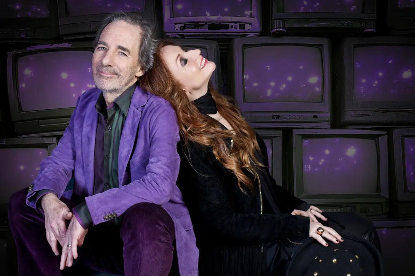 Harry Shearer og hans kone sangerinden og komponisten Judith Owen.