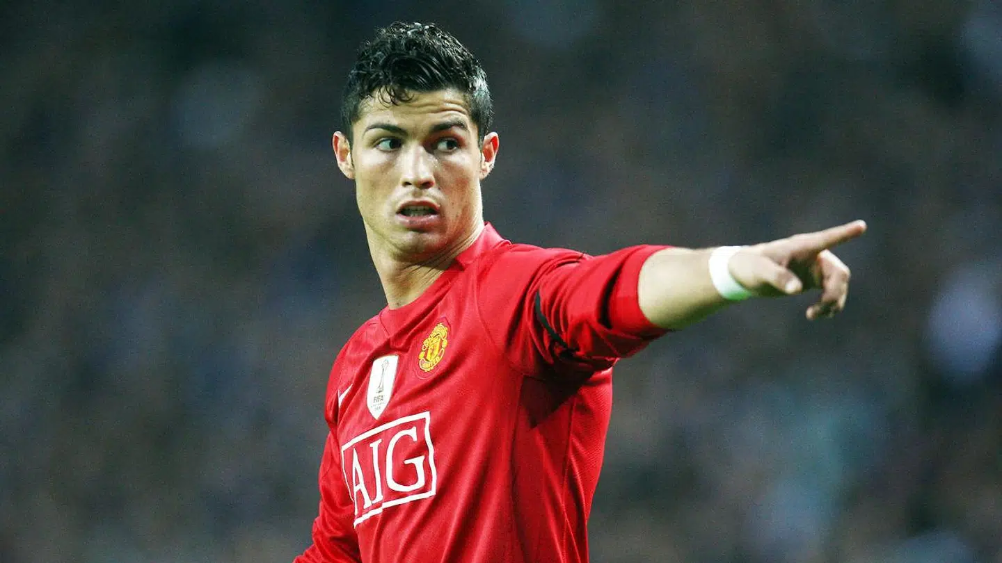 Cristiano Ronaldo optrådte i den røde United-trøje fra 2003 til 2009, inden han som 24-årig blev solgt til Real Madrid for et rekordbeløb.