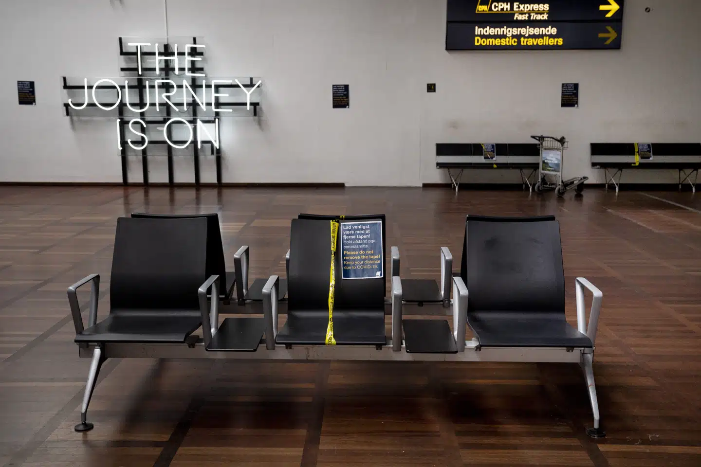 Københavns Lufthavn og omkring 700 tilknyttede virksomheder lider fortsat under den globale coronapandemi, der har lagt en gevaldig dæmper på rejseaktiviteten i hele verden. (Arkivfoto). Liselotte Sabroe/Ritzau Scanpix