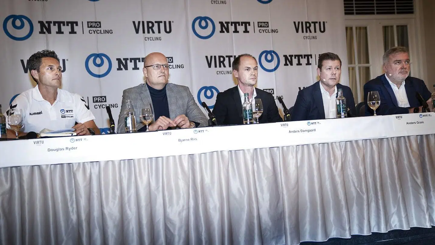 Bjarne Riis blev i januar præsenteret som ny team manager.