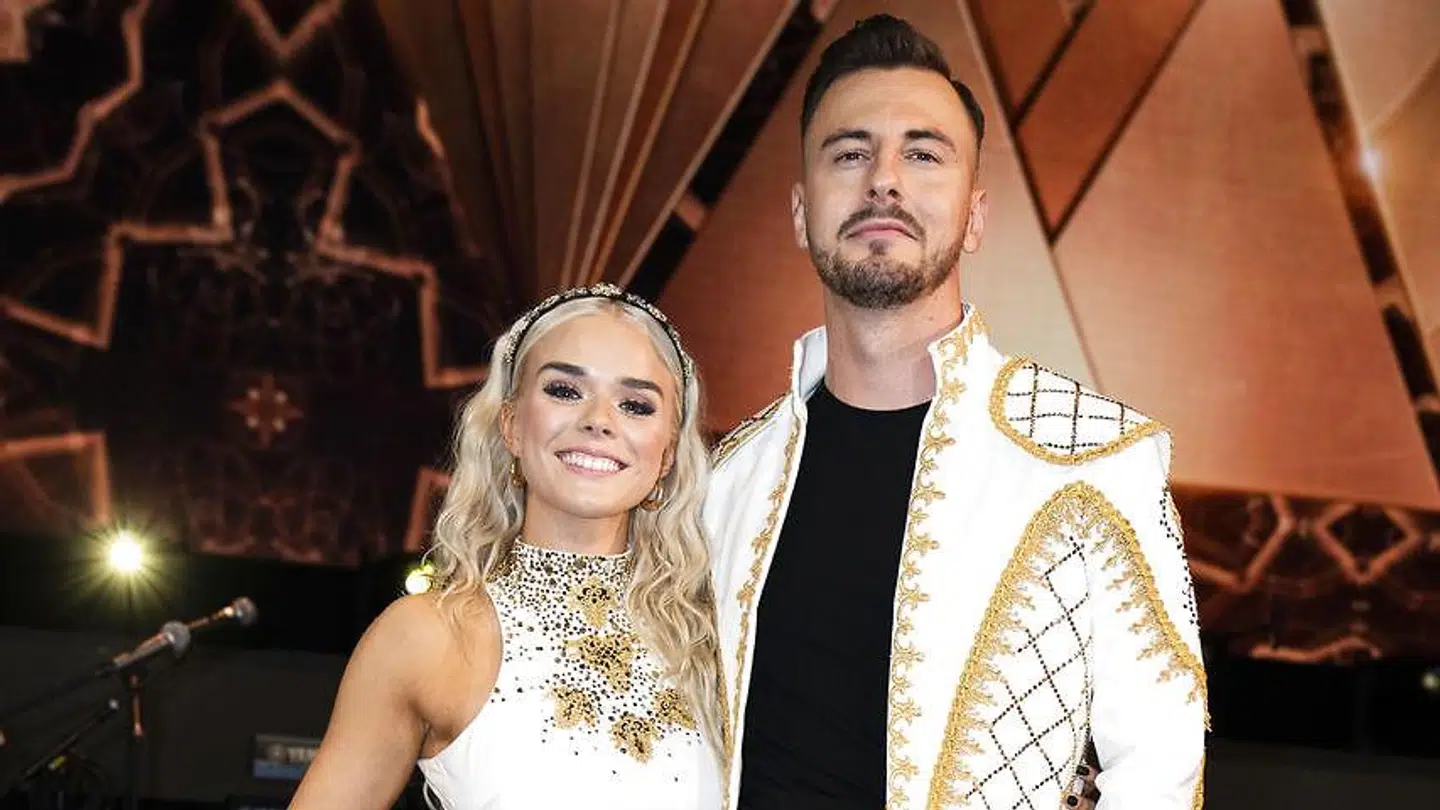 Dj Morten Olsen 'Faustix' og Asta Björk.