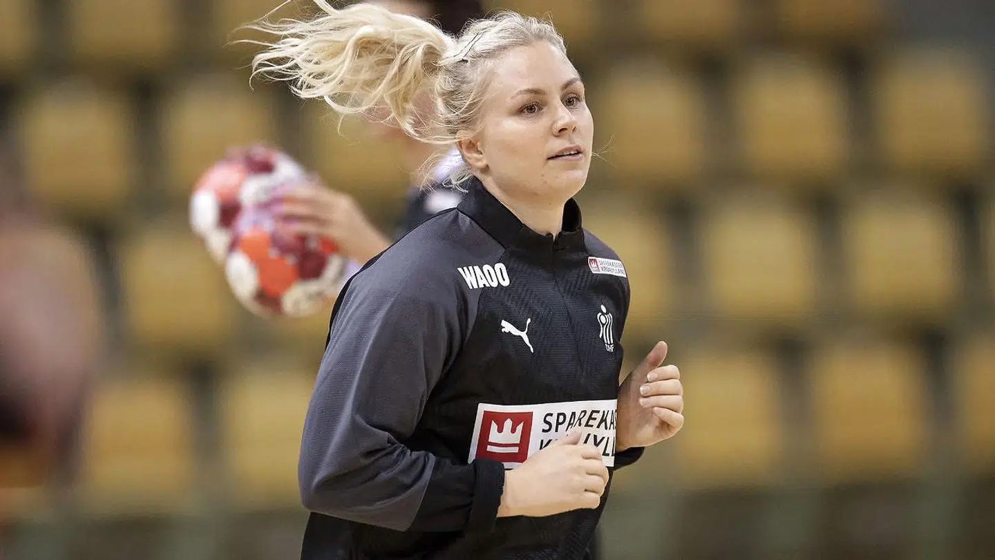 Lotte Grigel under årets Golden League.