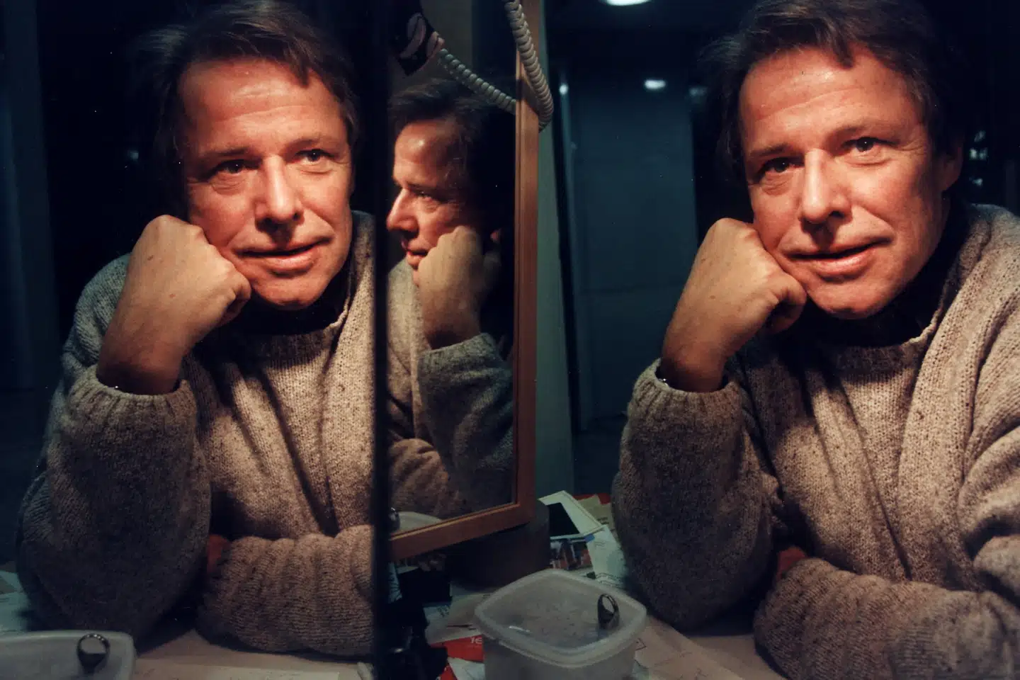 Den svenske skuespiller Sven Wollter, som han så ud i 1991. Tirsdag døde han i en alder af 86 år som følge af covid-19, meddeler hans datter. Scanpix/Ritzau Scanpix