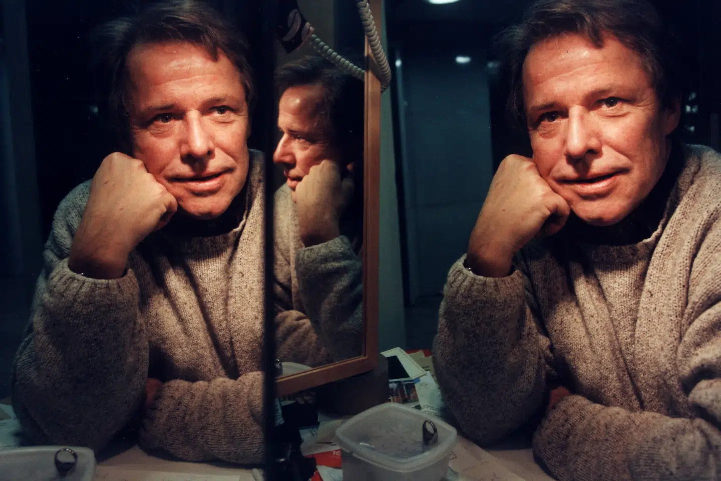 Den svenske skuespiller Sven Wollter, som han så ud i 1991. Tirsdag døde han i en alder af 86 år som følge af covid-19, meddeler hans datter. Scanpix/Ritzau Scanpix