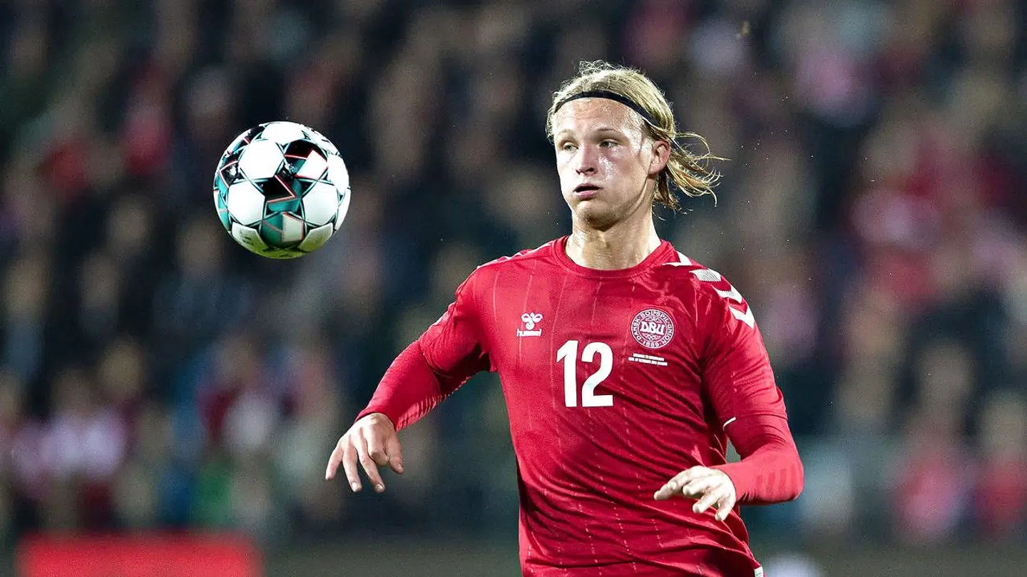 Danmarks Kasper Dolberg har fortsat corona-virus i kroppen.