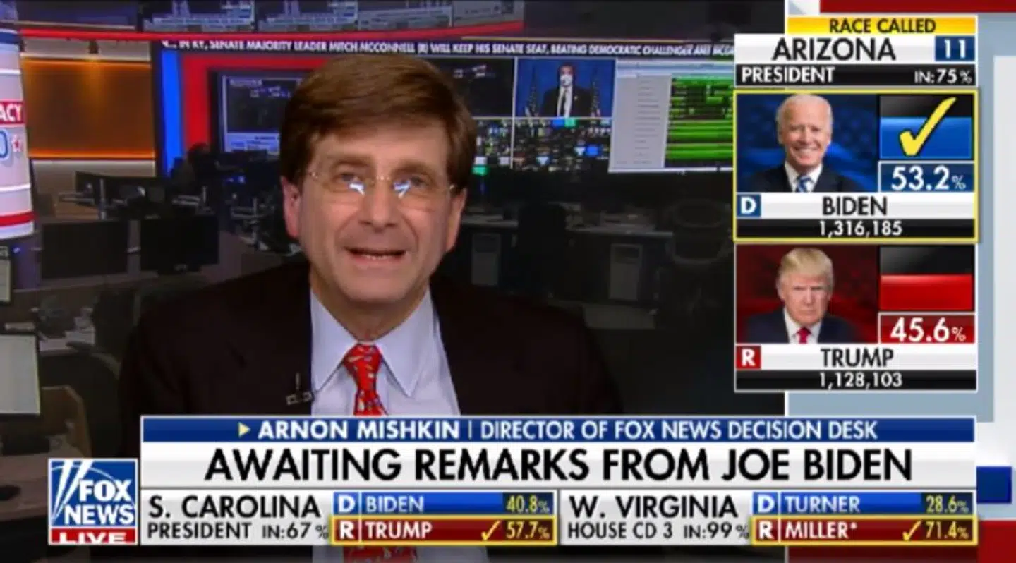 Arnon Mishkin, Fox News' valgchef.