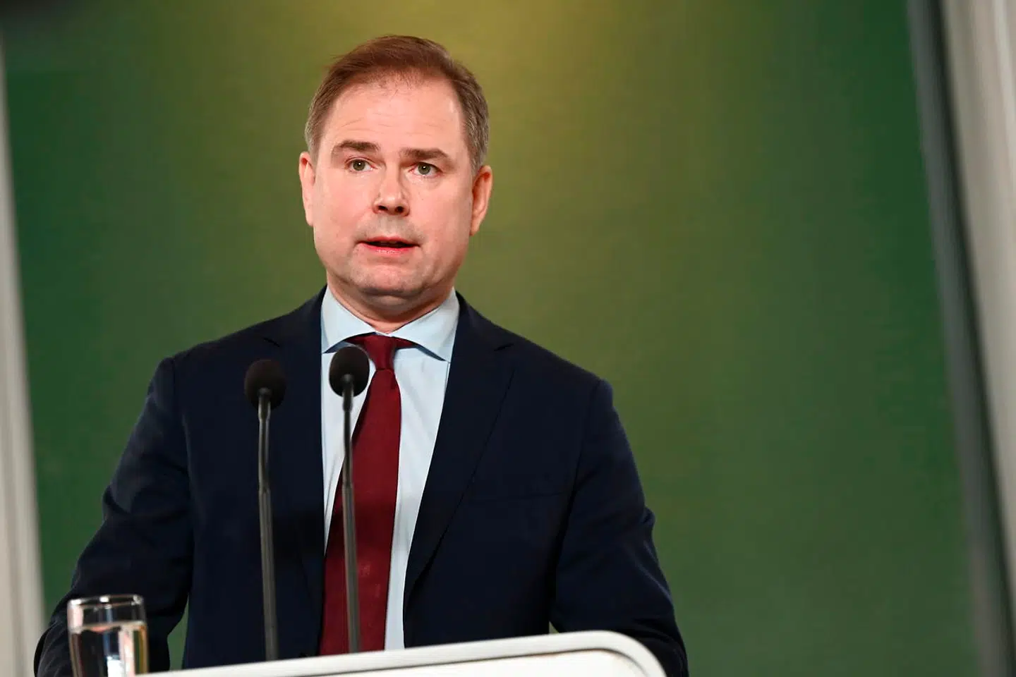 Finansminister Nicolai Wammen afholder pressemøde om forhandlinger om finansloven for 2021 samt status på den økonomiske situation under corona mandag 9. november 2020.