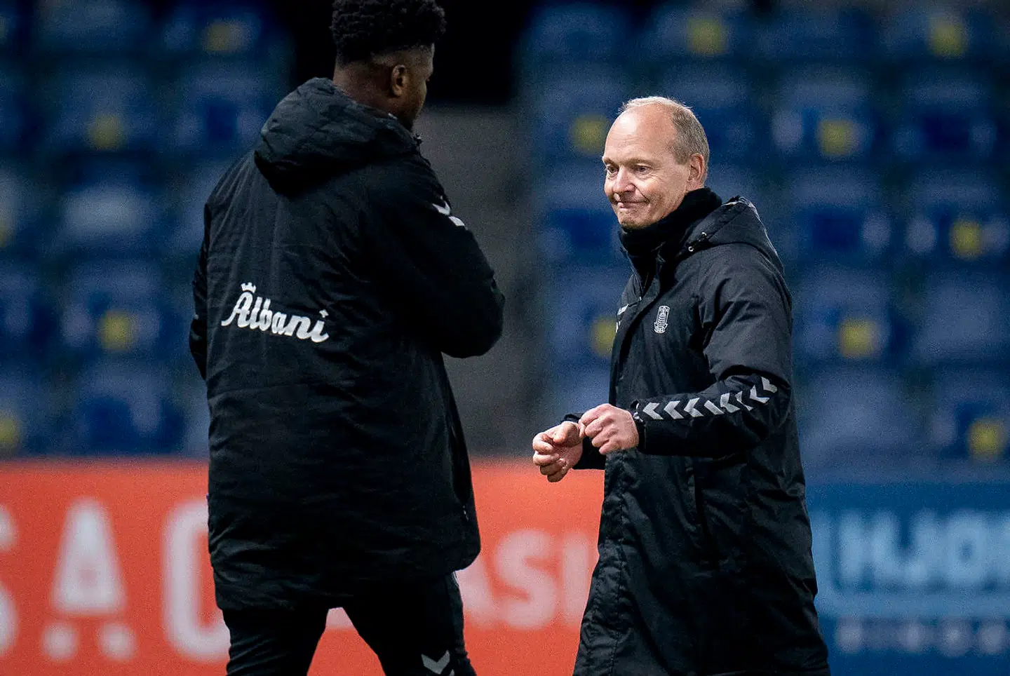 Brøndbys Cheftræner Niels Frederiksen efter superligakampen mellem Brøndby IF - OB på Brøndby Stadion, søndag den 8 november 2020