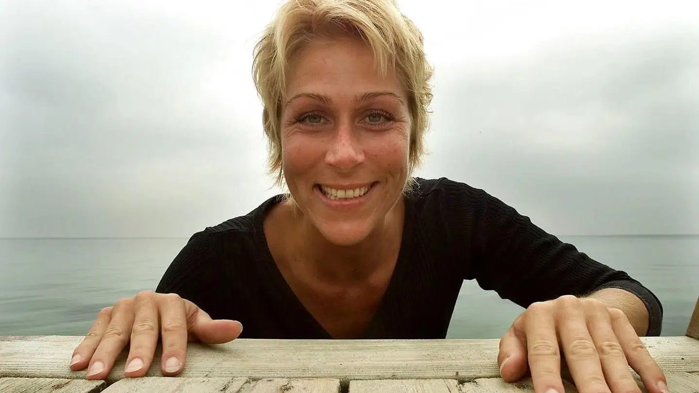Regina Pedersen, den første vinder af TV3's 'Robinson Ekspeditionen'.