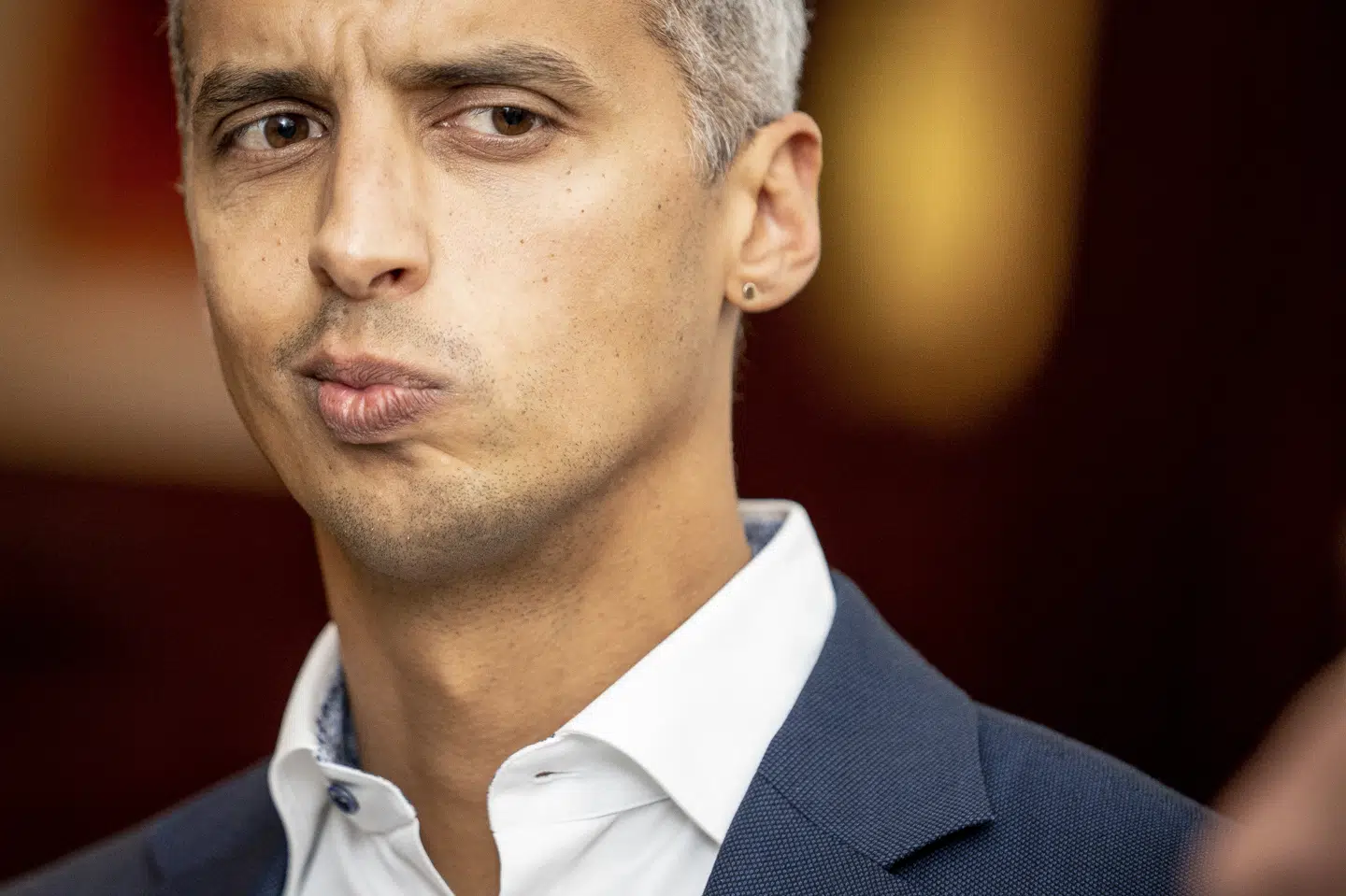 Udlændinge- og integrationsminister Mattias Tesfaye (S) skriver på Twitter, at alle briter i Danmark vil modtage et brev om, at de skal søge nyt opholdsgrundlag til nytår. Mads Claus Rasmussen/Ritzau Scanpix