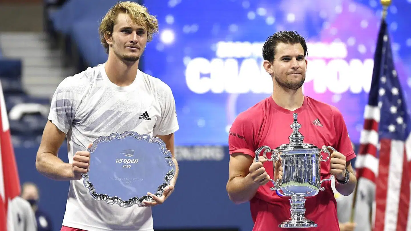 Alexander Zverev var tidligere på året i sin første Grand Slam-finale i karrieren. Her endte han med at tabe til østrigske Dominic Thiem.