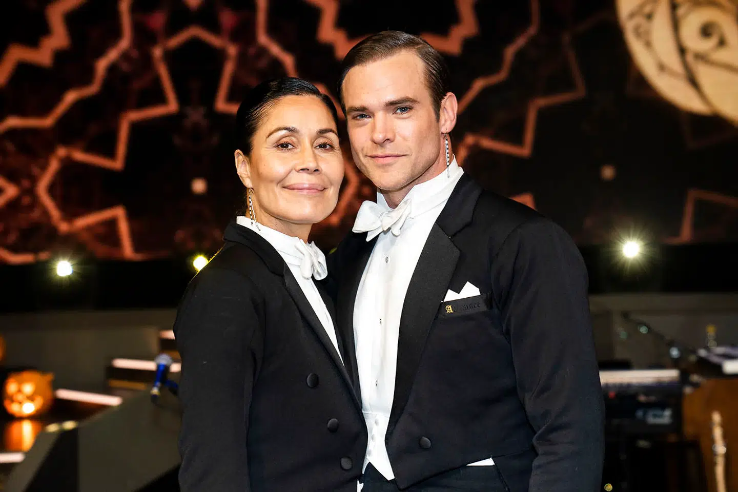 Skuespiller Nukâka Coster-Waldau og Silas Holst.
