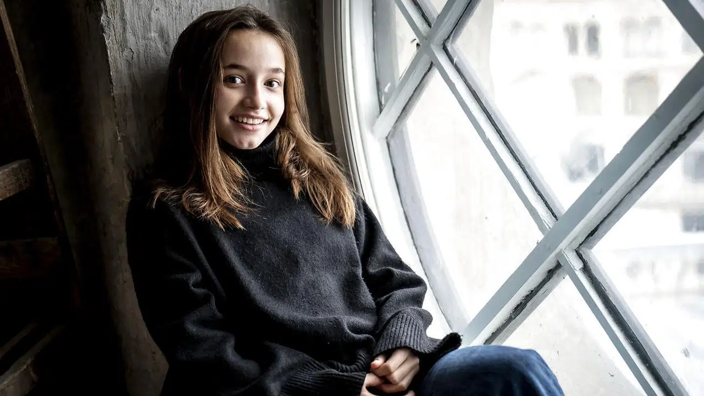 Maria Szigethy under fotografering af skuespillerne til DR's julekalender 'Julefeber', på Det Kongelige Teaters kroneloft (hvor store dele af julekalenderen er optaget), onsdag den 4. november 2020.. (Foto: Mads Claus Rasmussen/Ritzau Scanpix)