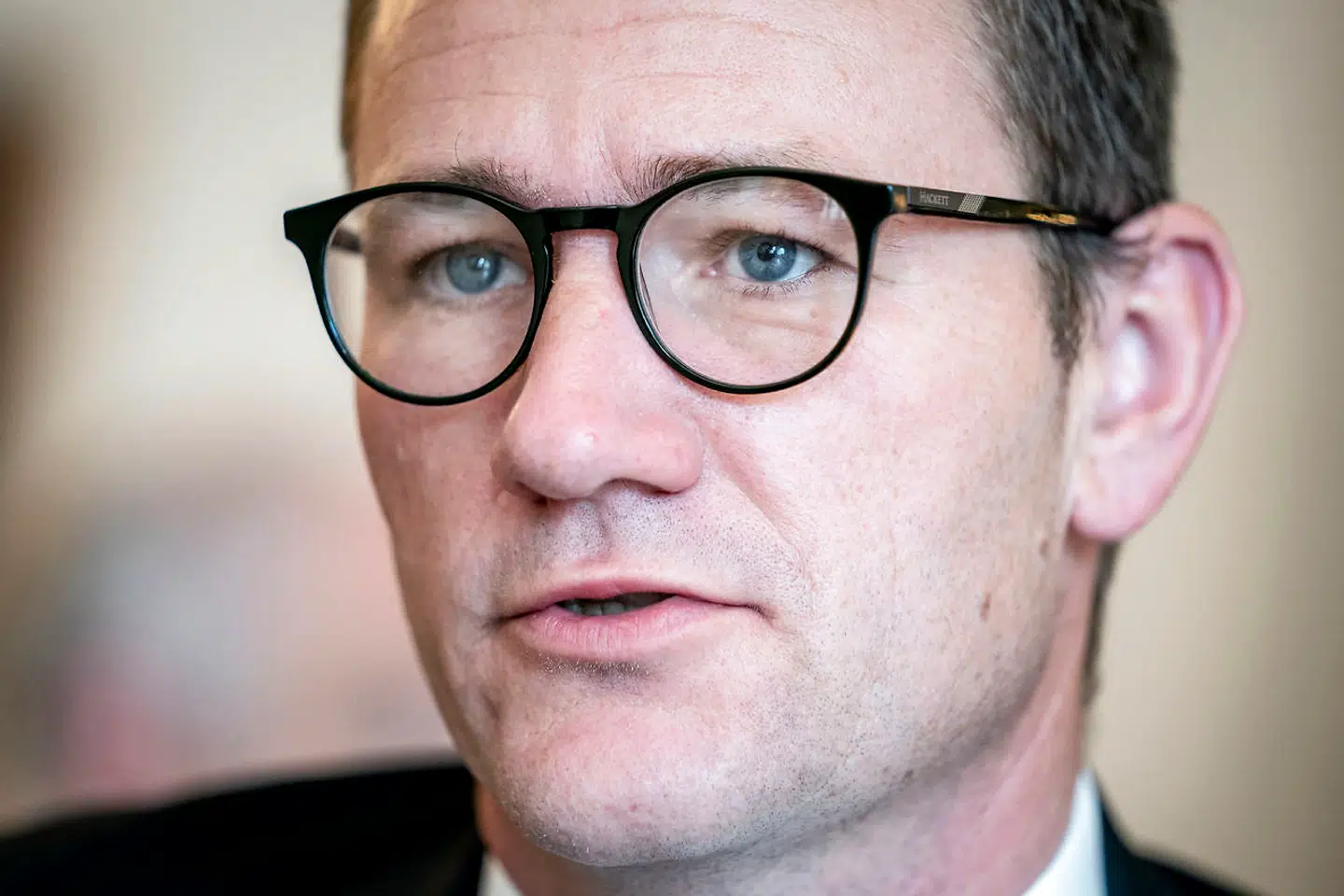 Niels Flemming Hansen fra De Konservative fik allerede i fredags svar på, at han var testet positiv for corona. Indtil videre har yderligere på folketingspolitikere fra partiet testet positive, heriblandt formand Søren Pape. (Foto: Mads Claus Rasmussen/Ritzau Scanpix)