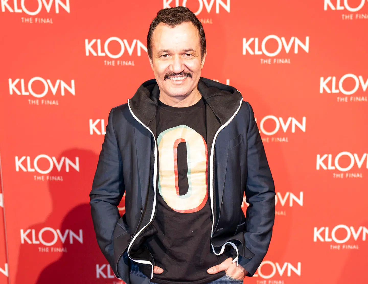 Michael Carøe til gallapremiere på filmen 'Klovn The Final'. Den danske crooner og skuespiller fyldte 60 år 11. oktober.