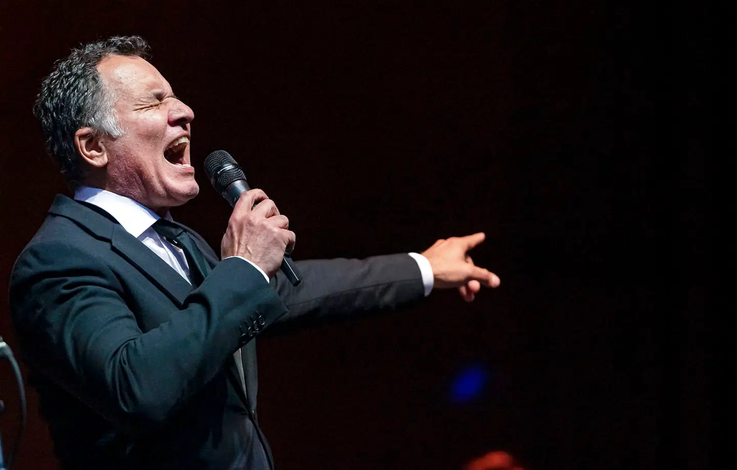 Sommer Jazz 2020 på Plænen i Tivoli lørdag den 11. juli 2020 med Kaya Brüel og Michael Carøe og Tivolis Big Band samt gæster Mads Mathias og Miriam Mandipira. Sommer Jazz 2020, afvikles som erstatning for Copenhagen Jazz Festival, der er aflyst på grund af Coronakrisen Covid-19. (Foto: Torben Christensen/Ritzau Scanpix)