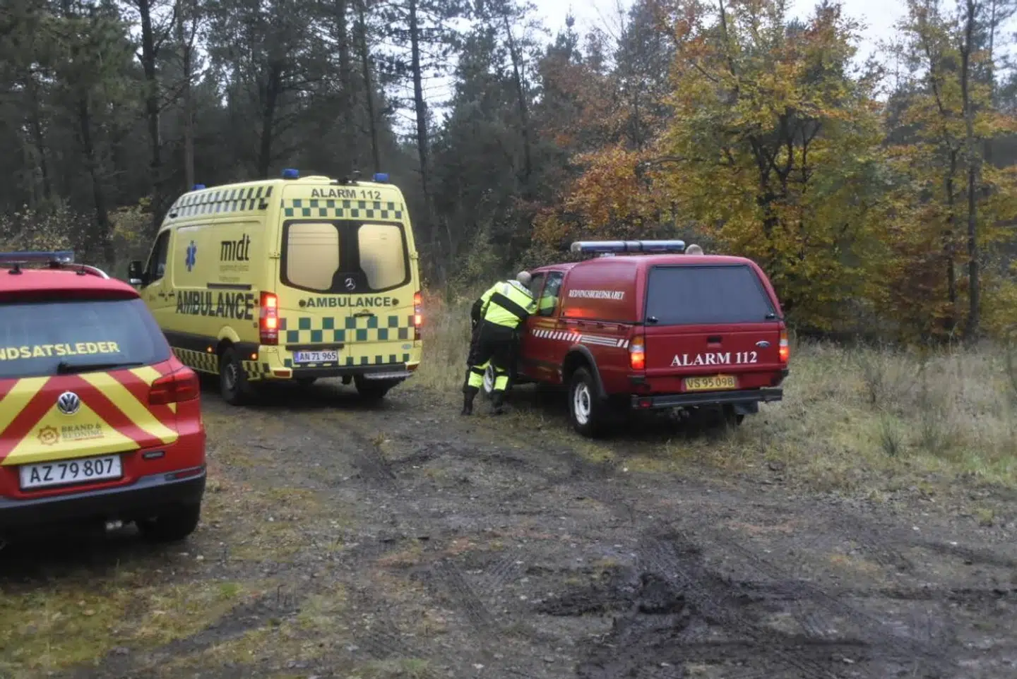 Mand fundet død i gammel brunkulsgrav.