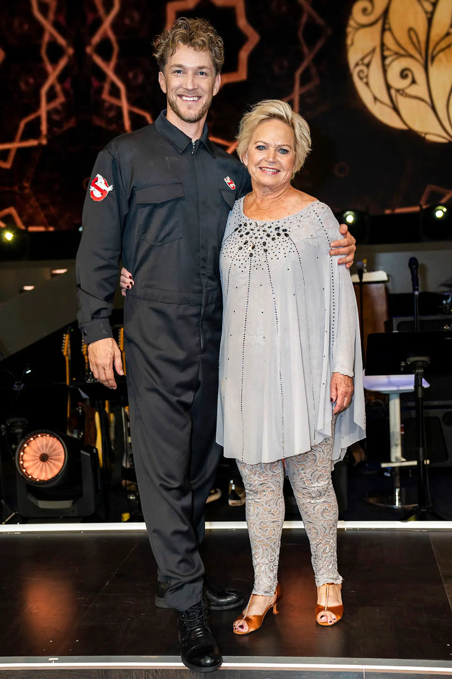 Sangerinde Hilda Heick og Michael Olesen. Vild med dans program 5 på TV2. Kendte dyster om at blive årets bedste dansere i Vild Med Dans sæson 17 i København, fredag den 30. oktober 2020. (Foto: Martin Sylvest)