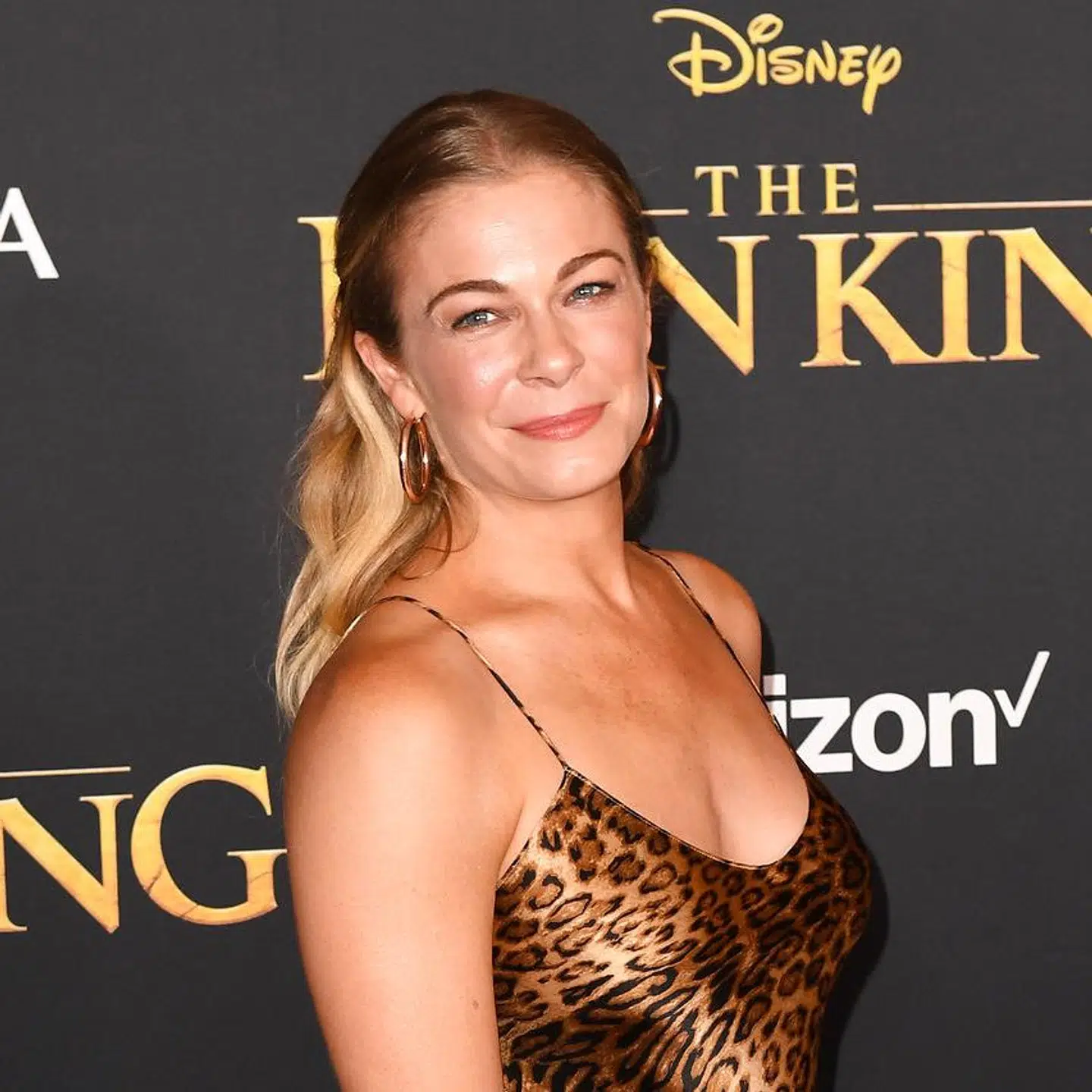US singer LeAnn Rimes arrives for the world premiere of Disney's "The Lion King" at the Dolby theatre on July 9, 2019 in Hollywood. Robyn Beck / AFP