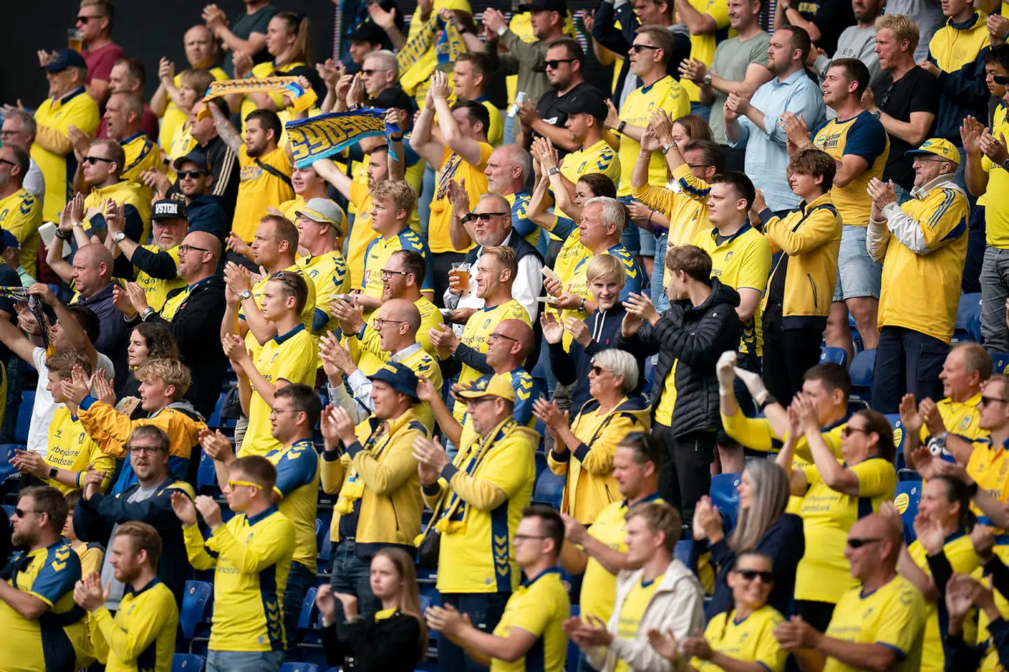 Sophie Hæstorp Andersen har været Brøndby-fan i 25 år og er sæsonkortholder.