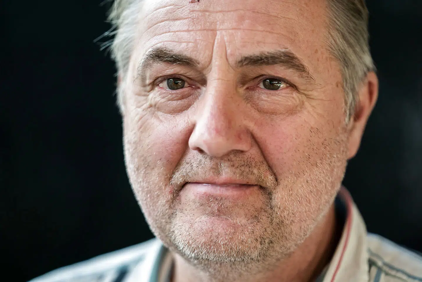Jens Jørn Spottag under pressemødet på 'Sygeplejeskolen III' i Valby mandag 19. oktober 2020. (Foto: Emil Helms/Ritzau Scanpix)