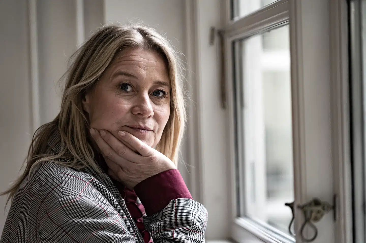 - Vidunderlige Dyrholm gør Erna til en kvinde, man har lyst til at følge hele vejen til østfronten og tilbage igen, skriver Jyllands-Postens anmelder. (Arkivfoto). Emil Helms/Ritzau Scanpix