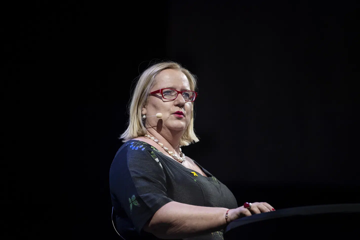 - Efter syv fantastiske år har jeg valgt at sige farvel til Women Deliver. Jeg er glad for resultatet af den undersøgelse, der er lavet, men alligevel har jeg valgt, at det må være tid til nye kræfter i spidsen for en meget vigtig sag, siger Katja Iversen. (Arkivfoto). Liselotte Sabroe/Ritzau Scanpix