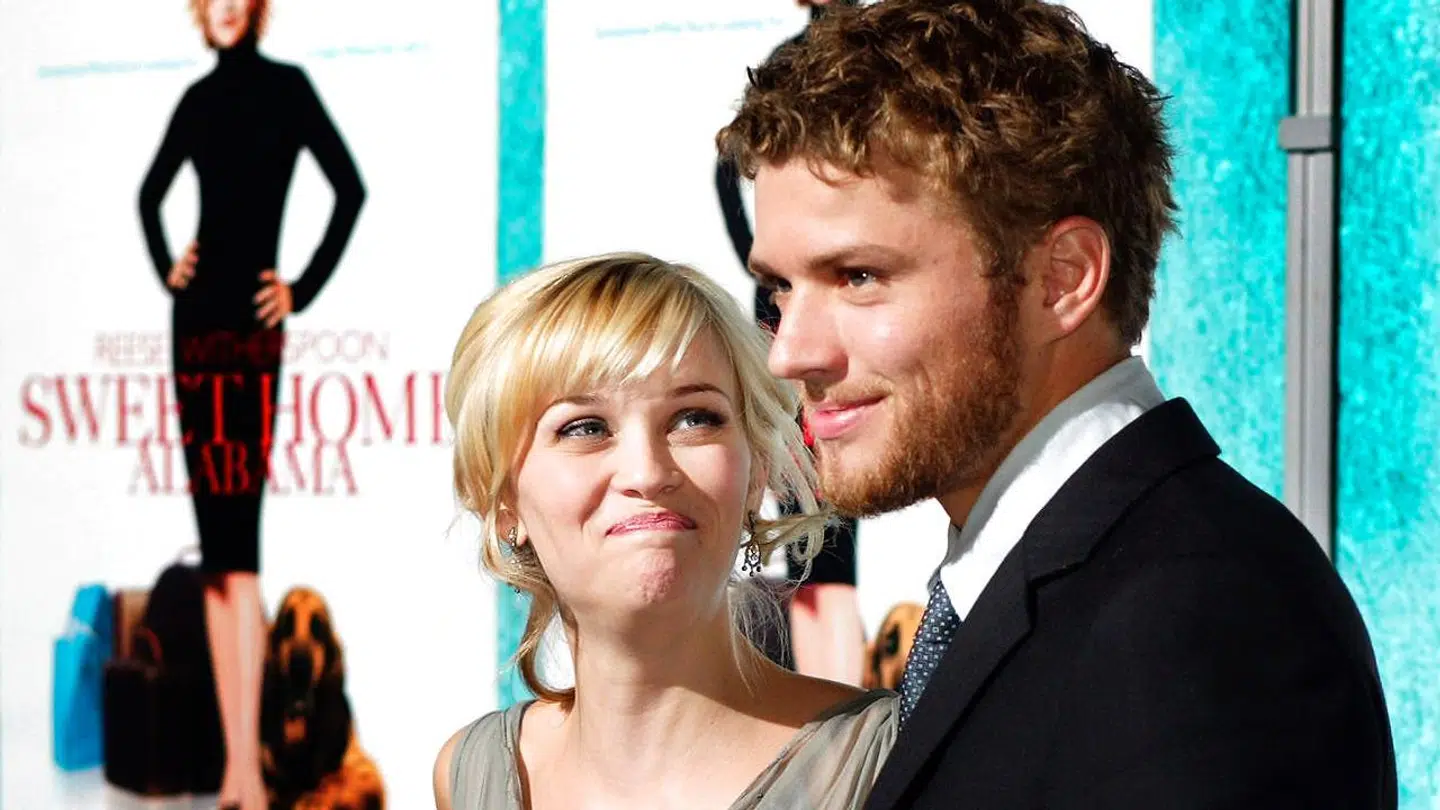 Ryan Phillipe med sin ekskone, Reese Witherspoon, der er gode venner med Ellen DeGeneres.