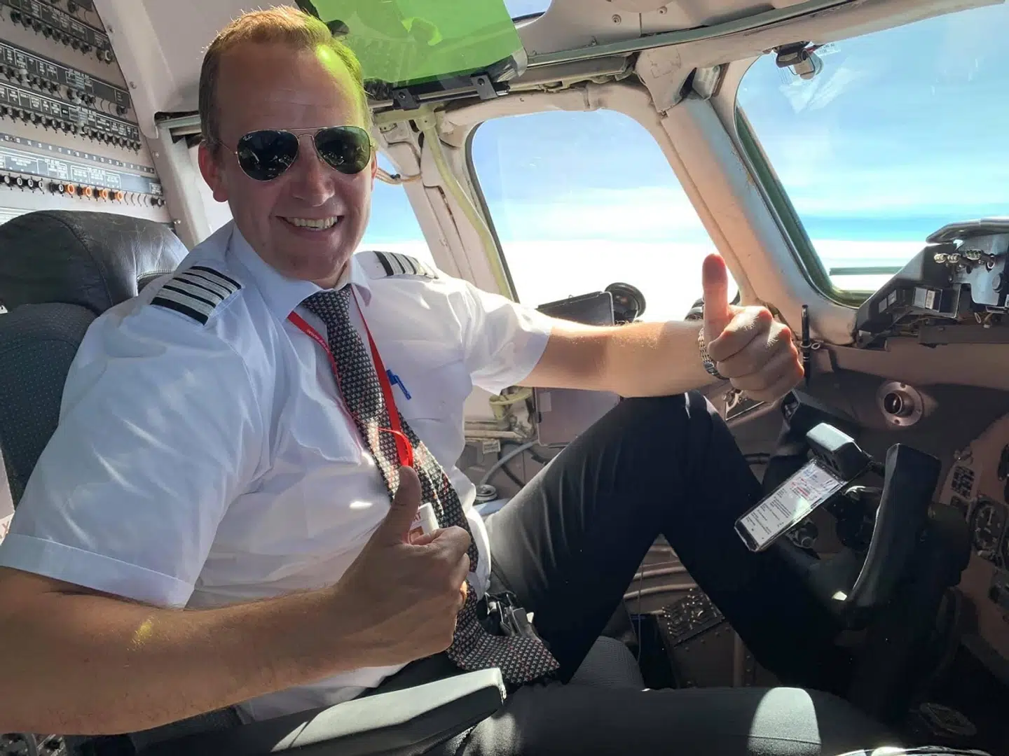 Daniel Vagner Ankerso har sparet op til at kunne opfylde sin drengedrøm om at blive pilot, siden han var 13 år.