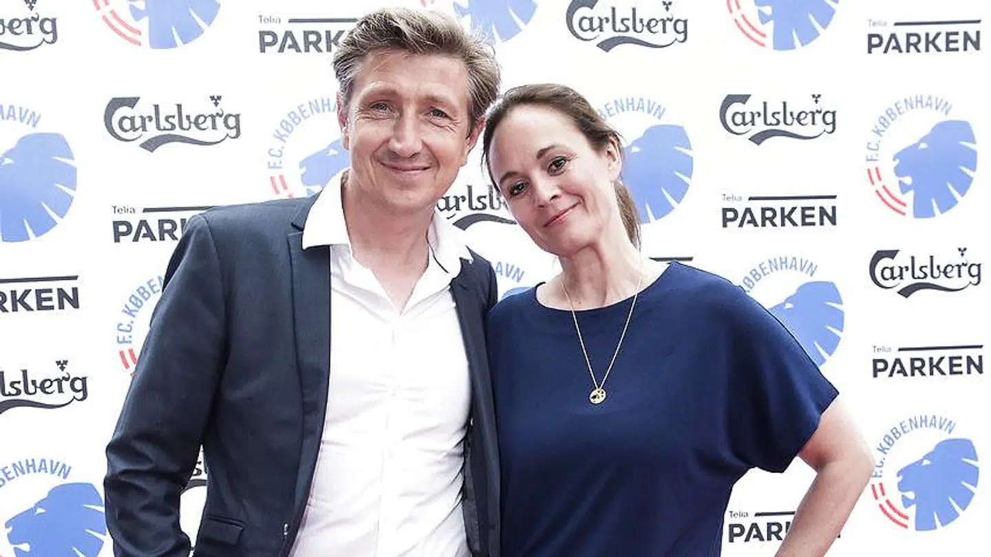 Nicolaj Kopernikus og Birgitte Næss-Schmidt til Bruce Springsteen koncert i Parken i 2016.