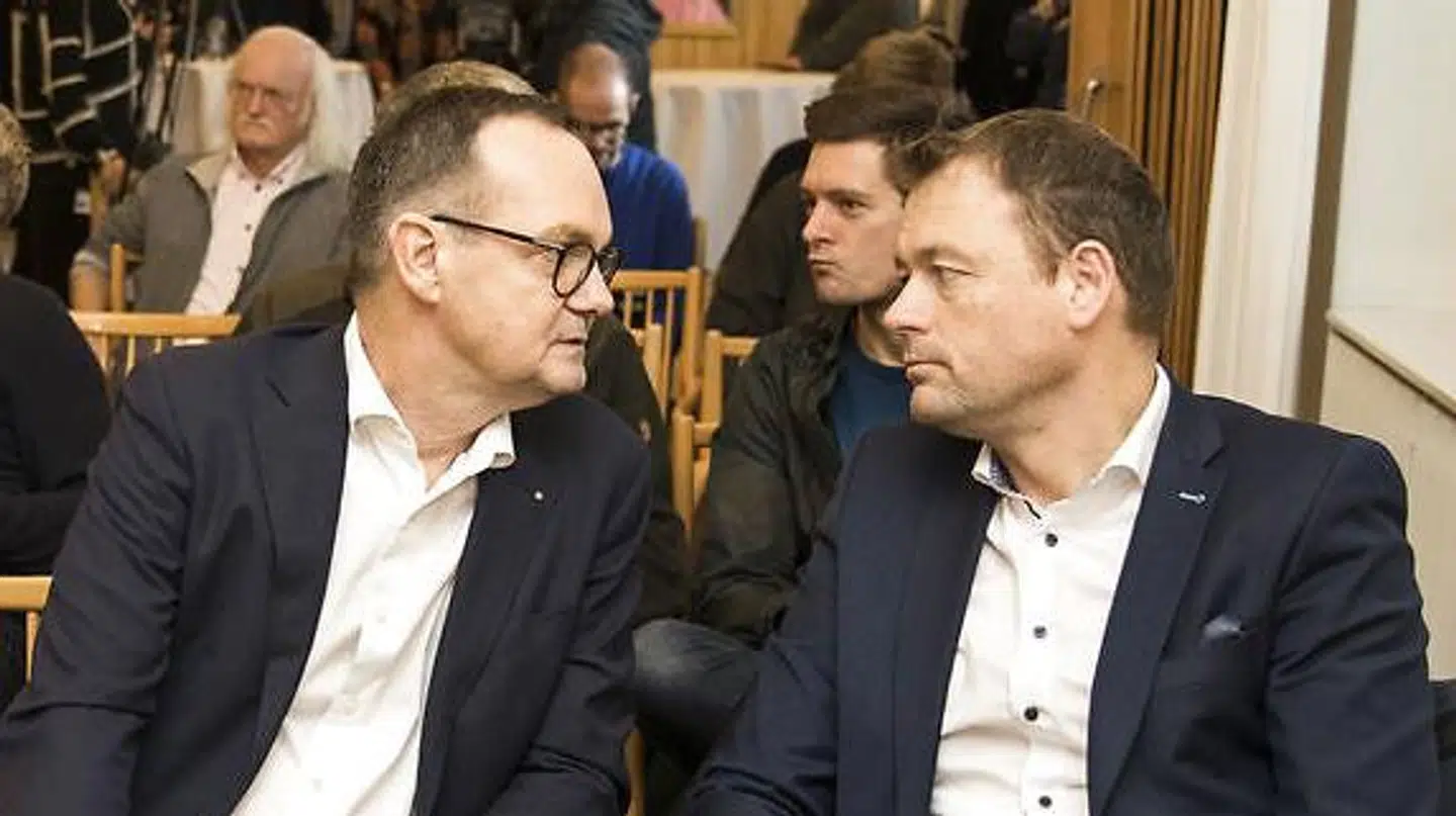 Jacob Nielsen fik i pausen sørget for, at sikkerhedspersonalet havde styr på situationen.