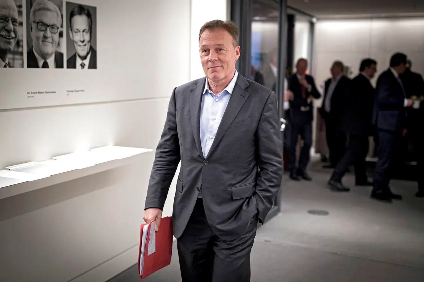 Thomas Oppermann nåede aldrig at optræde i ZDF-programmet søndag aften.