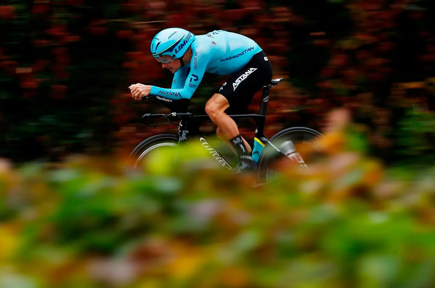 Humøret er godt. Det er slut med at køre sig i sænk dag efter dag til Giroen.