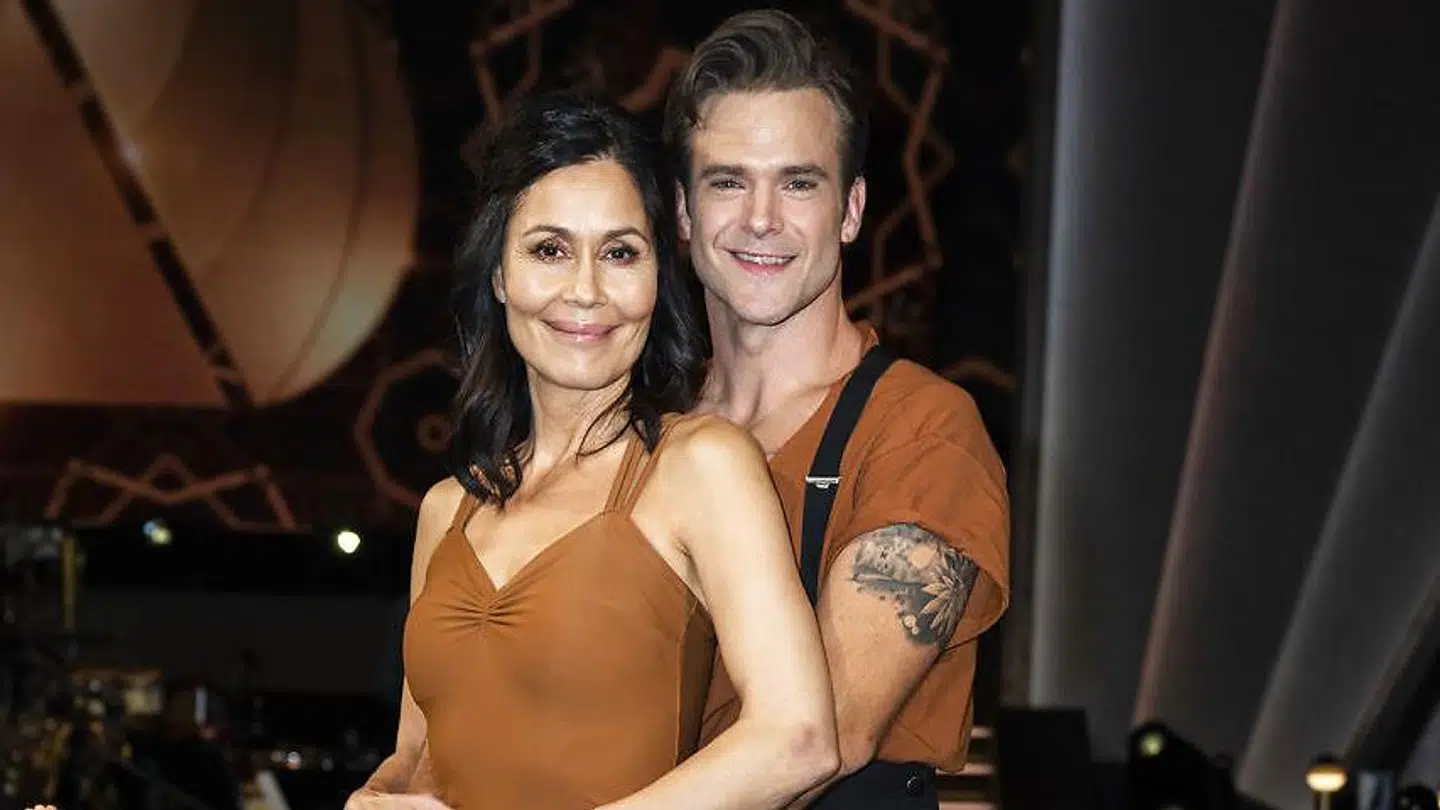 Skuespiller Nukâka Coster-Waldau og Silas Holst. Vild med dans program 3 på TV2. Kendte dyster om at blive årets bedste dansere i Vild Med Dans sæson 17 i København, fredag den 16. oktober 2020. (Foto: Martin Sylvest)
