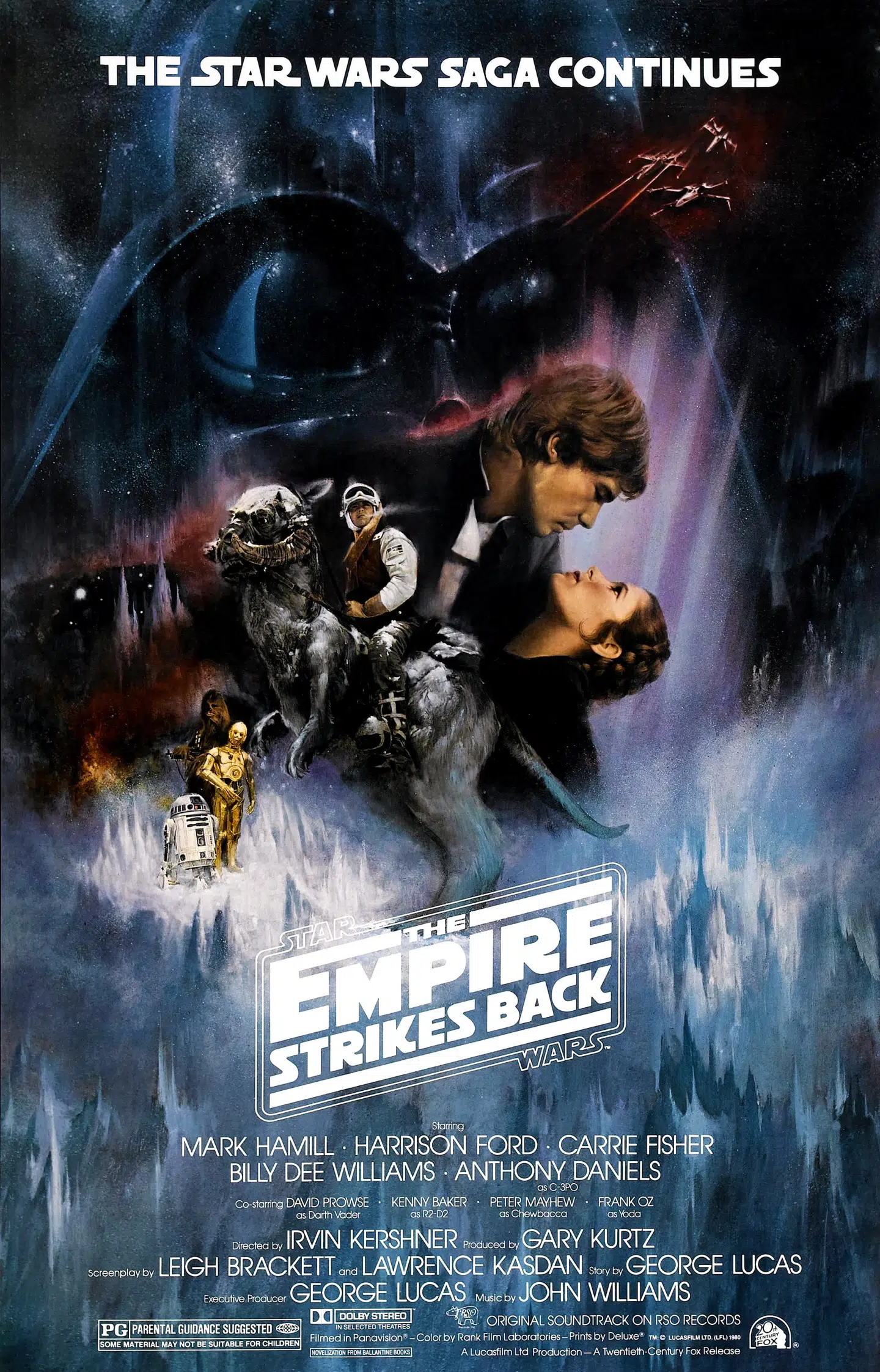 Plakaten til 'The Empire Strikes Back'.