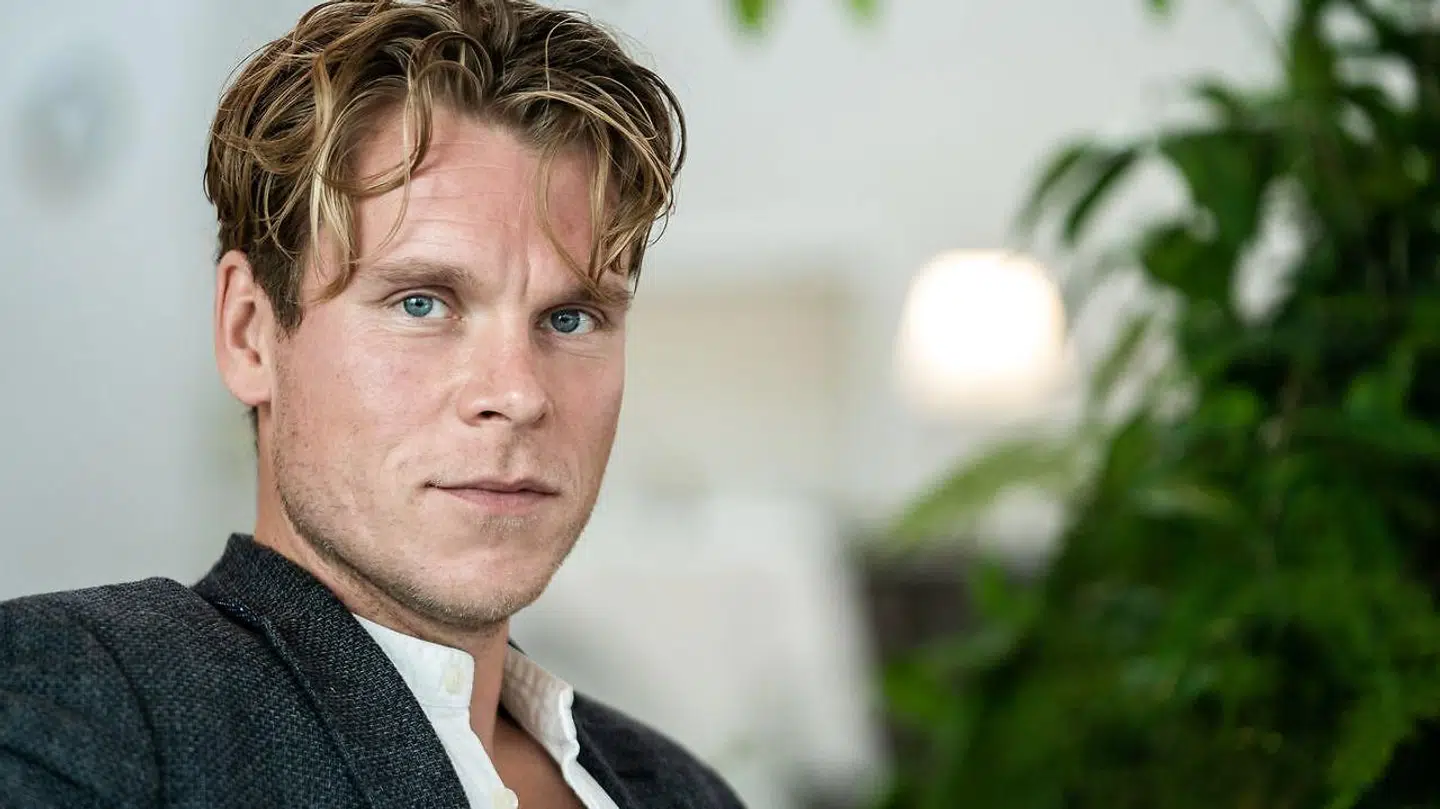 Thue Ersted Rasmussen under pressemødet på Sygeplejeskolen III i Valby, mandag den 19. oktober 2020.. (Foto: Emil Helms/Ritzau Scanpix)