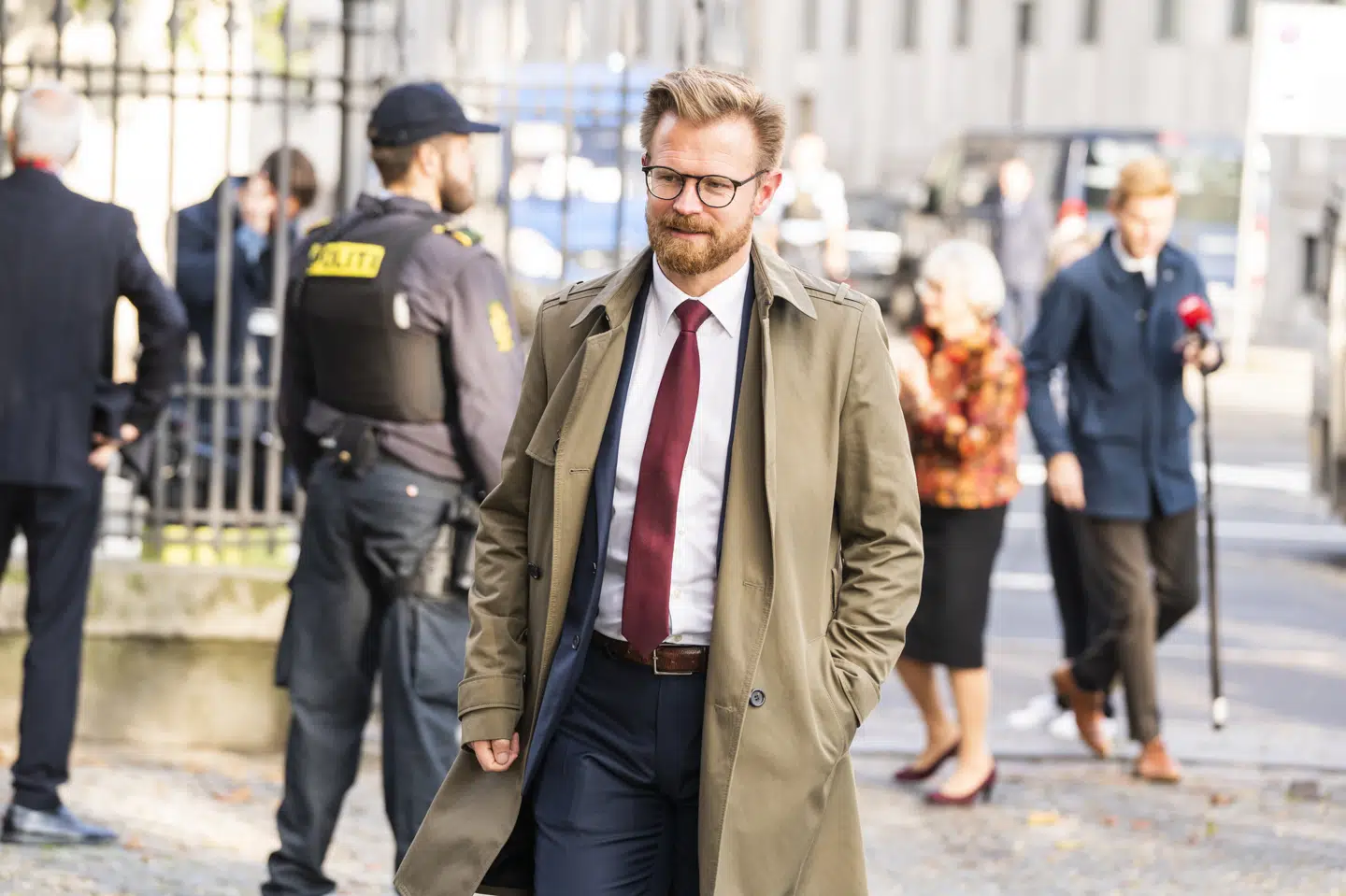 Transportminister Benny Engelbrecht (S) skal fredag eftermiddag i Odense indvi Danmarks første afgrænsede luftrum, hvor selvflyvende droner i et testforløb skal flyve sammen med øvrig lufttrafik. (Arkivfoto) Martin Sylvest/Ritzau Scanpix