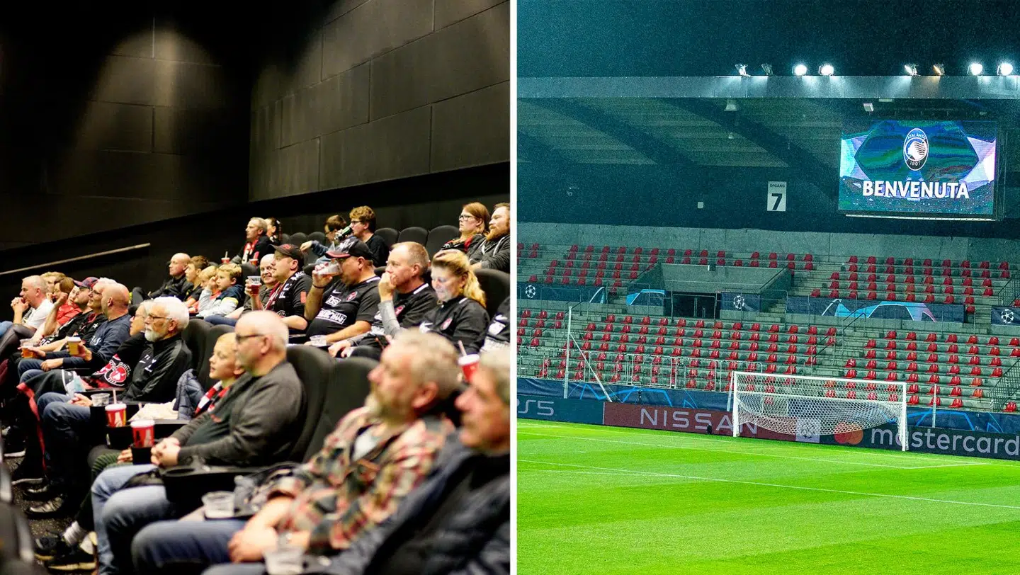 Ikast Bio og MCH Arena stod onsdag aften i skærende kontrast til hinanden.