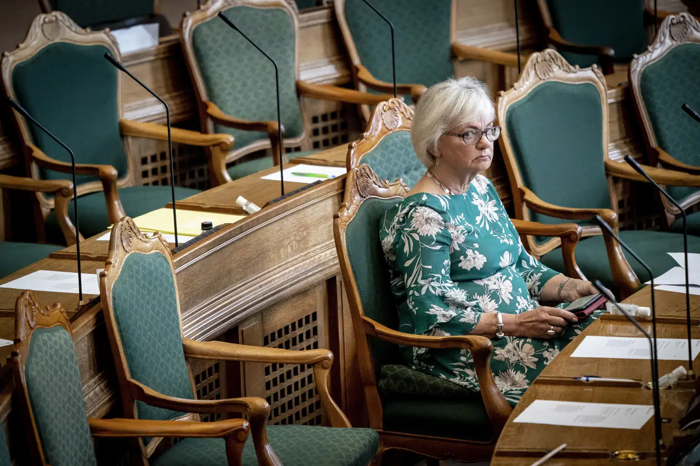 Pia Kjærsgaard, udlændingeordfører hos Dansk Folkeparti, ser helst, at det bliver obligatorisk at vise tegningerne i undervisningen. (Arkivfoto). Mads Claus Rasmussen/Ritzau Scanpix
