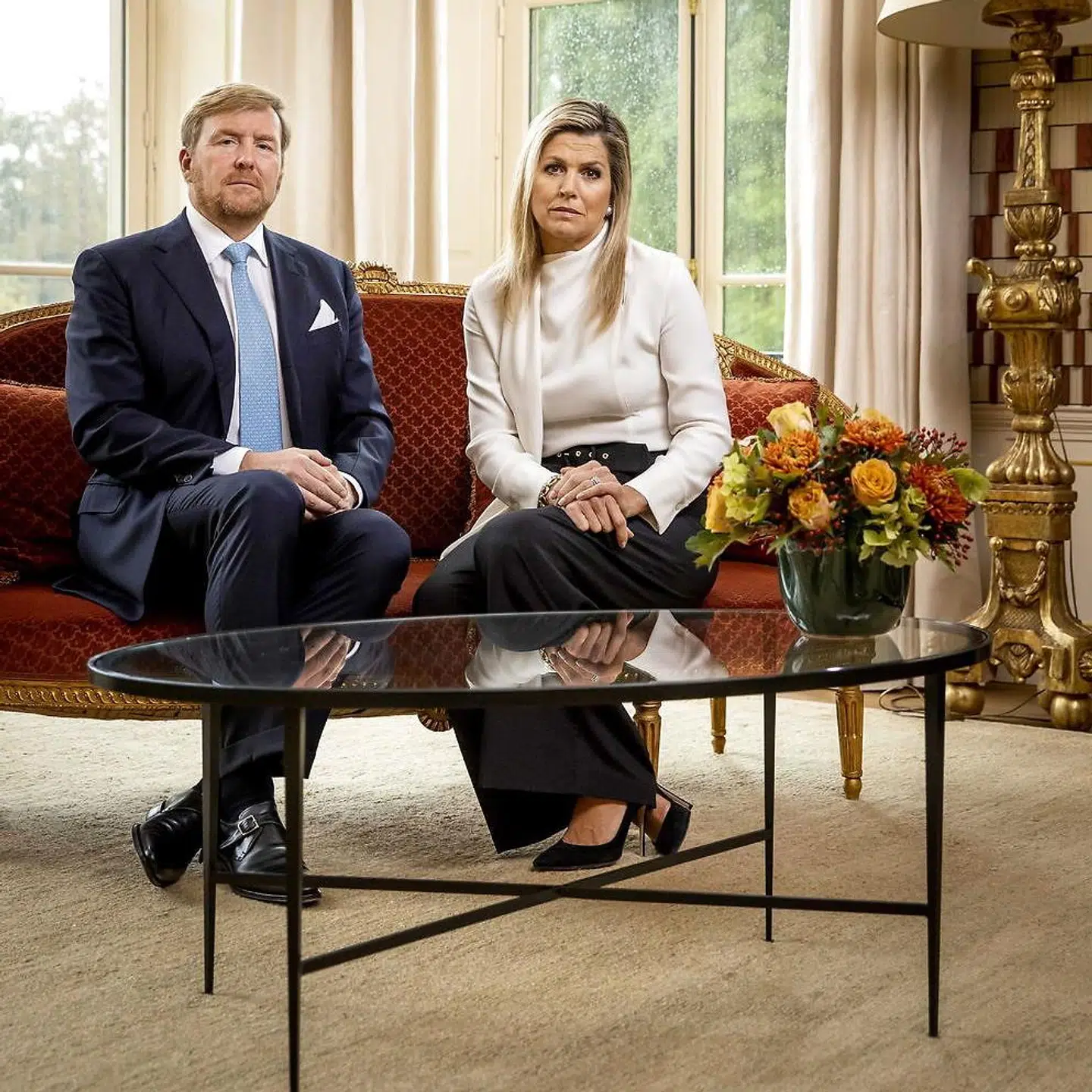 Kong Willem-Alexander og dronning Maxim.