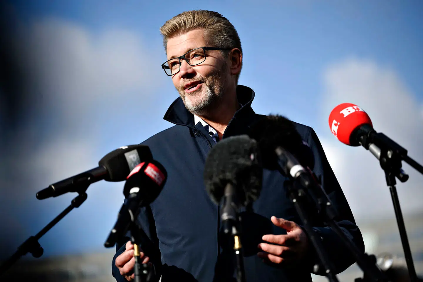 Overborgmester Frank Jensen (S) holder pressemøde på Islands Brygge i København, mandag den 19. oktober 2020. Frank Jensen træder tilbage som overborgmester og som næstformand i Socialdemokratiet, meddelte han på pressemødet.