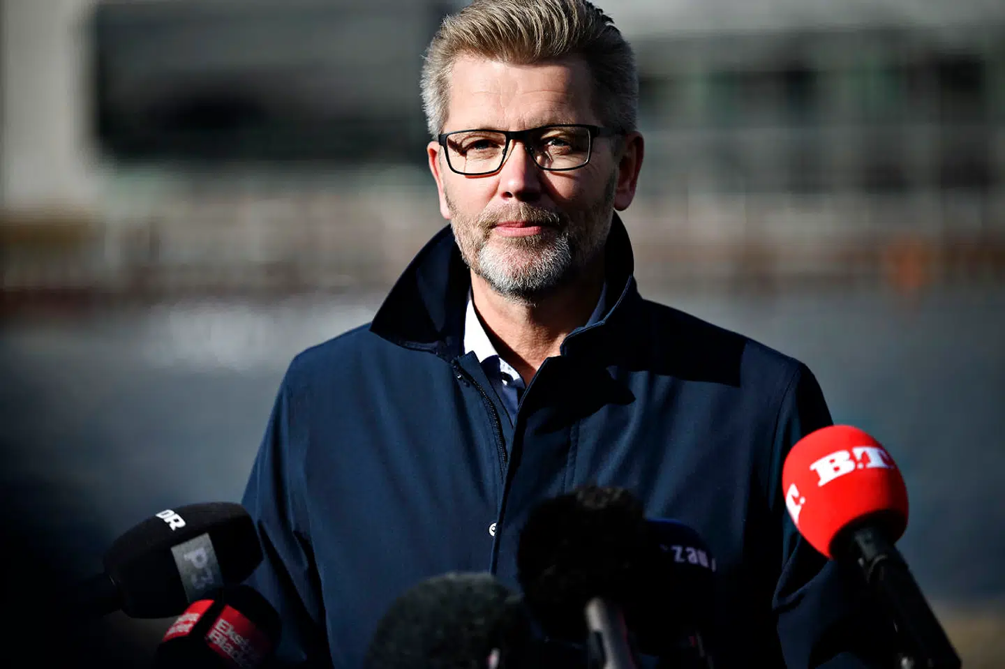 Overborgmester Frank Jensen (S) holder pressemøde på Islands Brygge i København mandag 19. oktober 2020. Frank Jensen træder tilbage som overborgmester og som næstformand i Socialdemokratiet, meddelte han på pressemødet. (Foto: Philip Davali/Ritzau Scanpix)