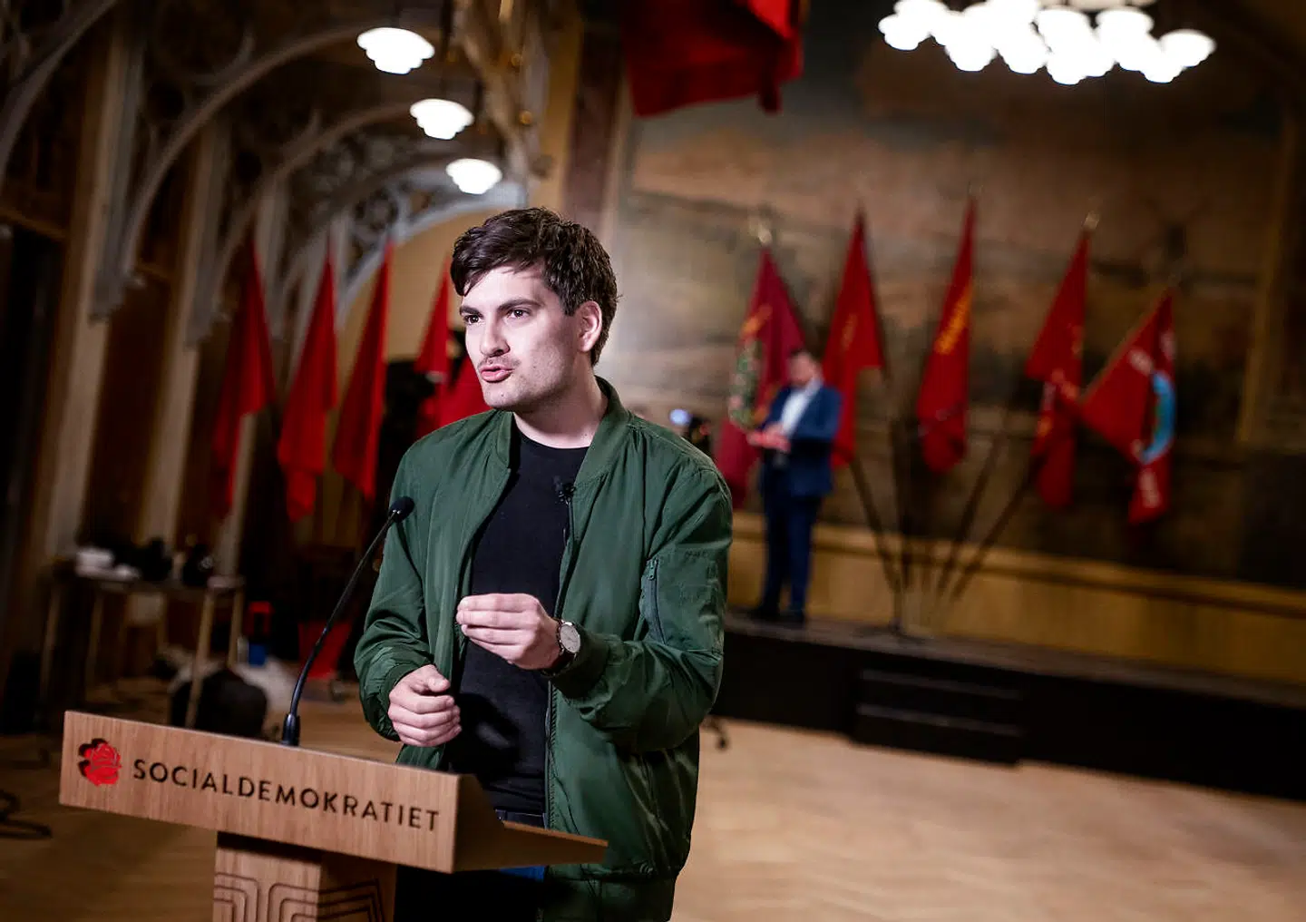DSUs formand Frederik Vad Nielsen.